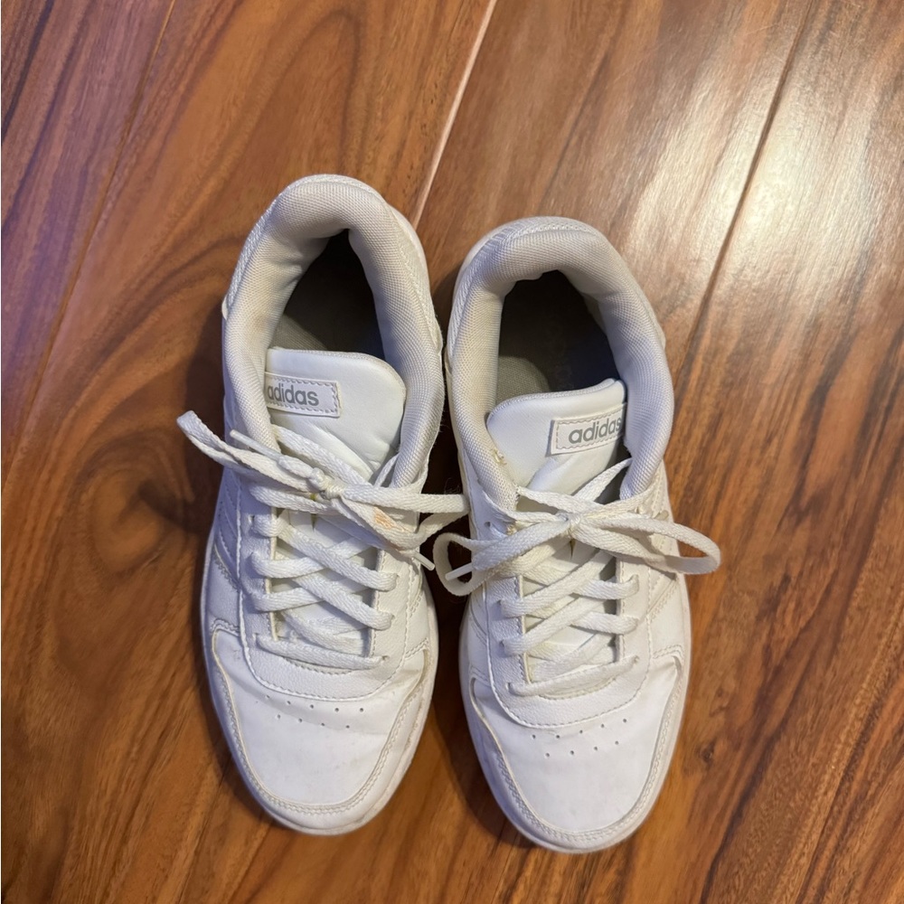 White Adidas sneakers
